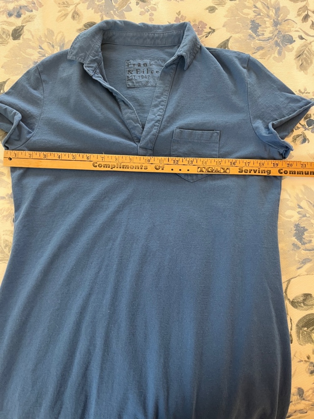 NWOT Frank & Eileen shirt dress - Picture 7 of 10